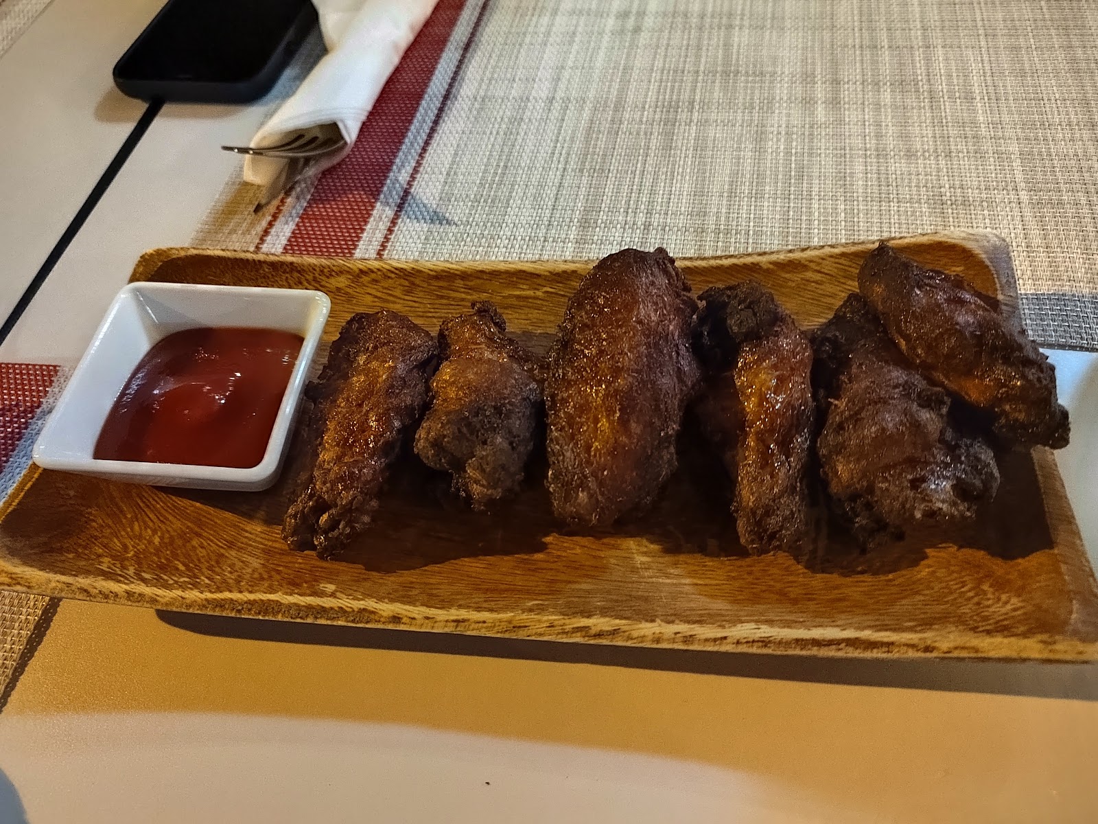 Alitas de pollo